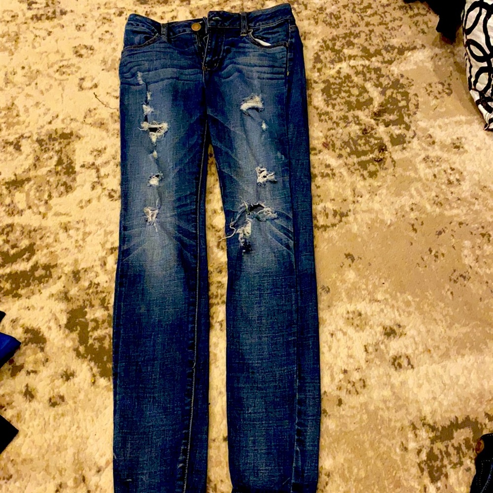 Women’s American Eagle high rise jeggings (size 2)
